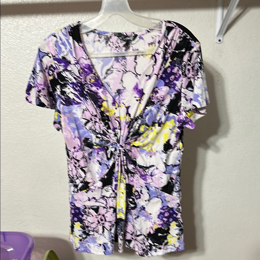 Daisy Fuentes   Short Sleeve Blouse